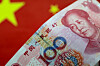 A Chinese renminbi note is seen in this illustration photo taken on May 31, 2017. [REUTERS/YONHAP]