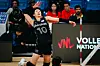 Korea's Kang So-hwi attacks during a 2024 Volleyball Nations League game against Bulgaria in the United States on Wednesday. [FIVB]