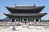 Performers reenact scenes from the Joseon Dynasty (1392-1910) during last year's K-Culture Royal Festival's program dubbed 'Time Travel - Sejong 2024' at Gyeongbok Palace in Jongno District, central Seoul. [KOREA HERITAGE AGENCY]