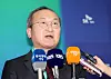 SK On CEO Lee Seok-hee at InterBattery 2024 in southern Seoul in March. [NEWS1]