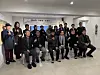 Participants of the Lee Seung-teak Arts Award, including artist Lee Seung-teak, third from left in the front row, pose for a photo during the award ceremony at a venue in Mapo District, western Seoul, on Dec. 13. [UNBOUND ART FOUNDATION]
