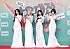 Girl group aespa poses for photos at “SBS Gayo Daejeon″ at the Inspire Arena in Incheon on Dec. 25. [NEWS1]
