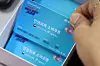 A citizen applies for a consumer coupon card at a community center in Sadang-dong, southern Seoul, on July 21. [NEWS1]