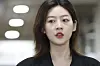 Late actor Kim Sae-ron at the Seoul Central District Court in southern Seoul on April 5, 2023. [YONHAP]
