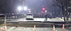 Emergency responders conduct a rescue operation at an intersection near Daemyung Elementary School in Gangdong District, eastern Seoul, after a sinkhole appears on March 24. [YONHAP]