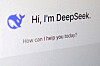 DeepSeek's AI assistant app is displayed in a picture taken on Jan. 29. [REUTERS/YONHAP]