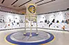 A timeline of some of Warner Bros. Entertainment's most famous films and characters is on display at the ″Celebrating Every Story″ exhibition at the Dongdaemun Design Plaza in Dongdaemun District, central Seoul, on Nov. 17, a day before the official opening of the exhibition. [WARNER BROS. ENTERTAINMENT]