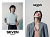 Cover art for Jungkook's single, ″Seven″ (2023) [BIGHIT MUSIC]