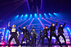 YG Entertainment's boy band Treasure during the band's ″Reboot″ concert in Seoul last December [YG ENTERTAINMENT]