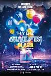 Poster for 2025 HYBE Cine Fest in Asia, set to take place in July [HYBE]