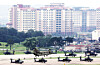 U.S. Forces Korea's Camp Humphreys, based in Pyeongtaek, Gyeonggi, seen on Aug. 26 [YONHAP]