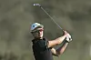 Li Haotong plays his second shot on the 16th hole during the third round of the Hero Dubai Desert Classic in Dubai, United Arab Emirates on Jan. 20, 2024. [AP/YONHAP]