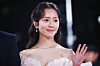 Actor Han Ji-min poses on the red carpet for the 45th Blue Dragon Film Awards in Yeongdeungpo District, western Seoul, on Nov. 29, 2024. [YONHAP]