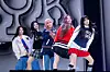 Girl group ILLIT performs its new track ″IYKYK″ during a showcase held for its second EP ″I'll Like You″ on Oct. 21 at the Yes24 Live Hall music venue in eastern Seoul. [DANIELA GONZALEZ PEREZ]