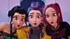 Girl group HUNTR/X seen in a still from ″KPop Demon Hunters″ [NETFLIX]