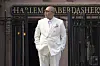 Entrepreneur and co-owner of Harlem Haberdashery Guy Wood poses for a portrait on May 1 in New York. [AP/YONHAP]