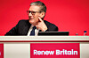 British Prime Minister Keir Starmer attends the Labour Party's annual conference, in Liverpool, Britain, Sept. 28. [REUTERS/YONHAP]
