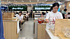 A customer helps herself at Shabu Allday on July 24. [WOO JI-WON]