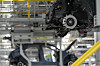 Vehicles move on the line at the Hyundai Motor Group Metaplant America in Ellabell, Georgia, on March 26. [AP/YONHAP]