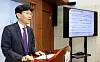 Kim Moon-sik, the director of the Fair Trade Commission's market surveillance department, briefs reporters at the government complex in Sejong on July 15 about the commission’s investigation into YouTube’s alleged “bundling” of its music service. [NEWS1]