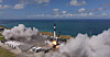 This image captured from the YouTube site of Rocket Lab shows the launch of the Electron rocket carrying a nanosatellite developed by Korea's KAIST on Jan. 30, from Mahia Launch Complex in New Zealand. [YONHAP]