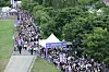 Fans standing in line at the 2024 BTS Festa [YONHAP]
