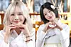Moon Sua, left, and Siyoon of girl group Billlie [NEWS1]