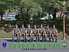 Cha Eun-woo, left, with his comrades in the Korea Army Training Center, image released on Aug. 13. [KOREA ARMY TRAINING CENTER]