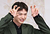 Yook Sung-jae poses during a press conference for the SBS period drama series ″The Haunted Palace″ in western Seoul on April 17. [NEWS1]