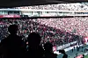 Fans watch a K League 1 match between FC Seoul and Incheon United at the Seoul World Cup Stadium in western Seoul on March 10. [NEWS1]