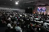 Chris Bowen, Australia's minister for climate change and energy, speaks during a plenary session at the COP30 UN Climate Summit on Nov. 22 in Belém, Brazil. [AP/YONHAP]