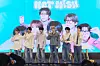 Members of NCT Wish pose for a photo during a press conference in Shanghai on March 30 to promote the group's second EP ″poppop.″ [SM ENTERTAINMENT]