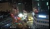 Authorities respond to a fire that broke out at a building in the Jongno 3-ga jewelry district in central Seoul in the evening of Jan. 2. [SEOUL TRANSPORT OPERATION & INFORMATION SERVICE]