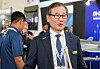 Kang Goo-young, CEO of Korea Aerospace Industries, speaks during an interview with the Defense Ministry’s joint press corps at the LIMA 2025 defense exhibition in Langkawi, Malaysia, on May 21. [KOREA AEROSPACE INDUSTRIES]