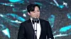 Actor Cho Jung-seok receives the Best Actor award in the Movie Category of the 61st Baeksang Arts Awards at Coex in Gangnam District, southern Seoul, on May 5. [SCREEN CAPTURE]