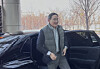 Samsung Electronics Chairman Lee Jae-yong arrives at Gimpo International Airport in western Seoul on Jan. 4. [YONHAP]