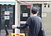Notices for leases are seen at a building in Seodaemun District, western Seoul, on May 28. [YONHAP]