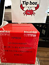 A tip box installed at a restaurant in Yeouido, western Seoul [SCREEN CAPTURE]