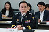 Kim Kwang-ho, chief of the Seoul Metropolitan Police Agency, speaks during an event held at Seoul City Hall in September. [YONHAP]