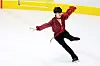 Cha Jun-hwan competes during the Korean Figure Skating Championships at Uijeongbu Indoor Ice Rink in Uijeongbu, Gyeonggi on Jan. 5. [NEWS1]