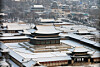 An aerial view of Gyeongbok Palace in Jongno District, central Seoul, on Feb. 2 [NEWS1]