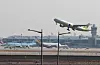 A plane takes off at Incheon International Airport on Feb. 2. [YONHAP]