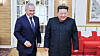 Sergei Shoigu, secretary of Russia’s Security Council, left, meets with North Korean leader Kim Jong-un in North Korea in September 2024. [NEWS1]