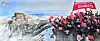 Thousands across North Korea took part in a ″revolutionary pilgrimage″ to Mount Paektu during the winter expedition season, the ruling party's mouthpiece Rodong Sinmun reported with this photo on April 9. [NEWS1]