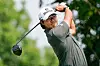 Korea's Kim Seong-hyeon plays his shot from the second tee during the third round of The CJ CUP Byron Nelson on Saturday in McKinney, Texas. [REUTERS/YONHAP]