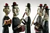 Kokdu (traditional wooden doll) as entertainers [NATIONAL FOLK MUSEUM OF KOREA]