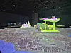 A model of Nodeul Global Art Island, one of Seoul’s major future projects, is displayed in Exhibition Hall 1 of the Seoul Gallery in central Seoul on Feb. 11. [CHO JUNG-WOO]