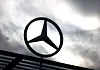 A Mercedes-Benz logo is seen outside a Mercedes-Benz car dealer in Brussels, Belgium, on March 13, 2023. [REUTERS/YONHAP]