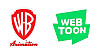 Logos of Warner Bros. Animation and Webtoon Entertainment [EACH COMPANY]