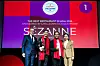 Chef Daniel Calvert, second from left, and his team at Sézanne in Tokyo, Japan were the winners of this year's Asia's 50 Best Restaurants. [ASIA'S 50 BEST RESTAURANTS]
